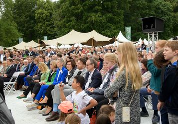 Publikum bei der Woche der Umwelt 2024.